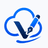 V-Cloud Sign Icon